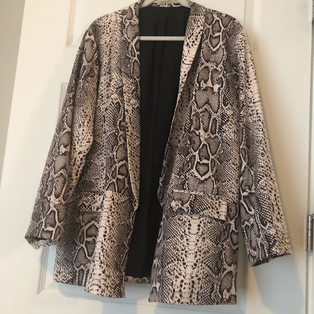 Oversized blazer